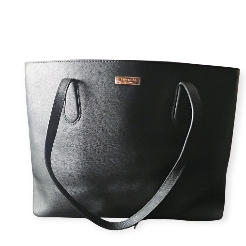 Kate Spade Laurel Way Dally Tote Black Saffiano Leather - Picture 3 of 17